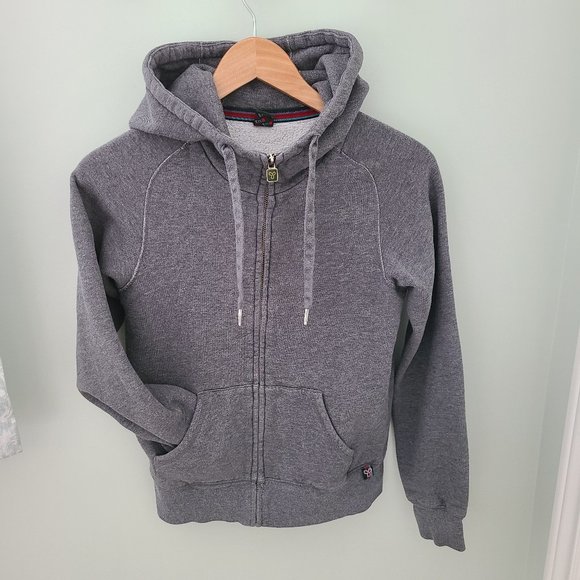 3/$30 Grey TNA zip up hoodie - Picture 1 of 7